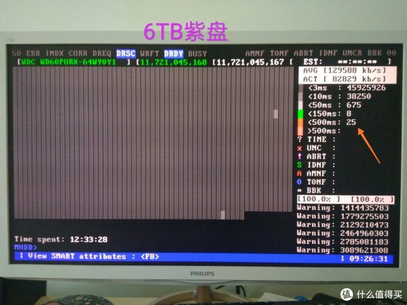 从西数6TB硬盘和4TB硬盘“翻车”，谈MHDD检测硬盘