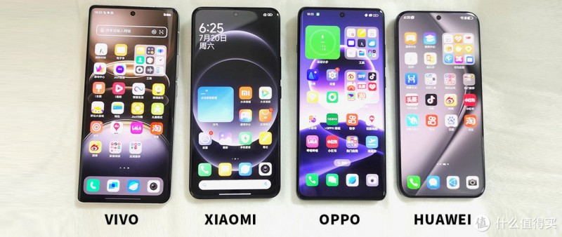 华为/小米/OPPO/VIVO旗舰手机自测