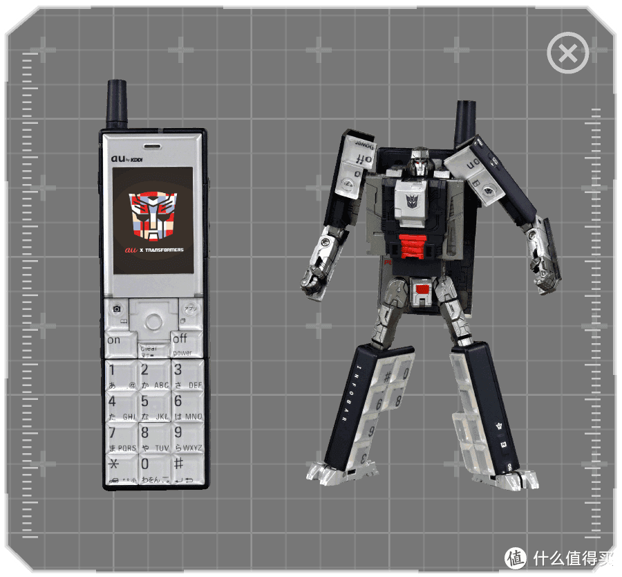 #本站首晒#擎天柱还能变什么？au × Transformers Infobar 擎天柱 简评