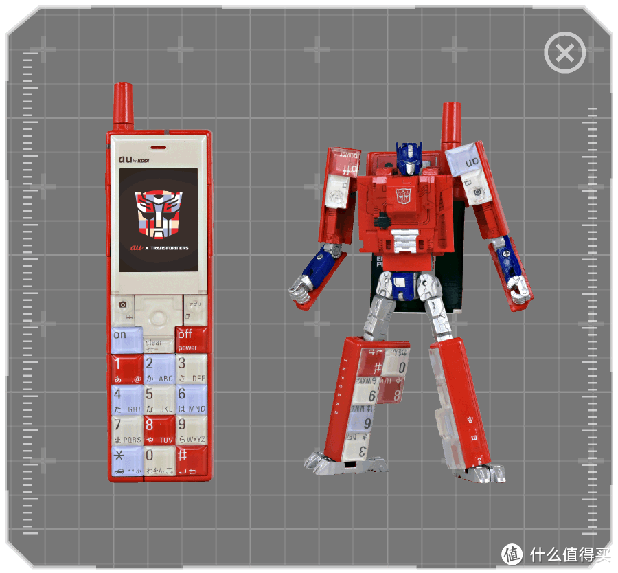 #本站首晒#擎天柱还能变什么？au × Transformers Infobar 擎天柱 简评